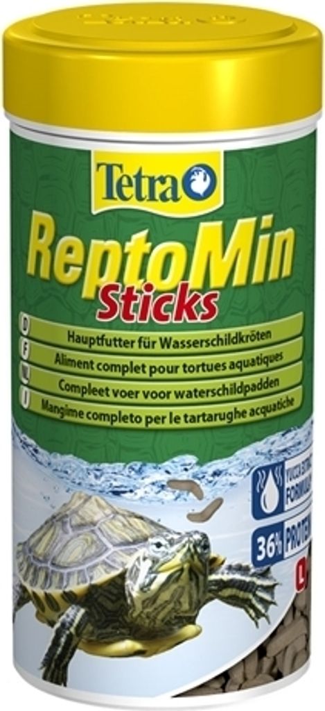 Tetra ReptoMin Sticks, Hauptfutter für Wasserschildkröten, Produktbild 