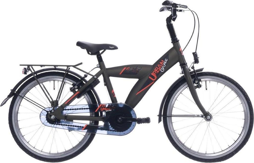Bikefun Kinderrad 20 Fahrrad Fun Urban - Mat Green