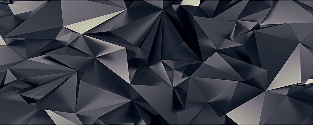 Tulup Leinwandbild - 125x50 cm - Wandkunst - Drucke auf Leinwand - Leinwanddruck - Sonstige - Schwarz - Abstraktes