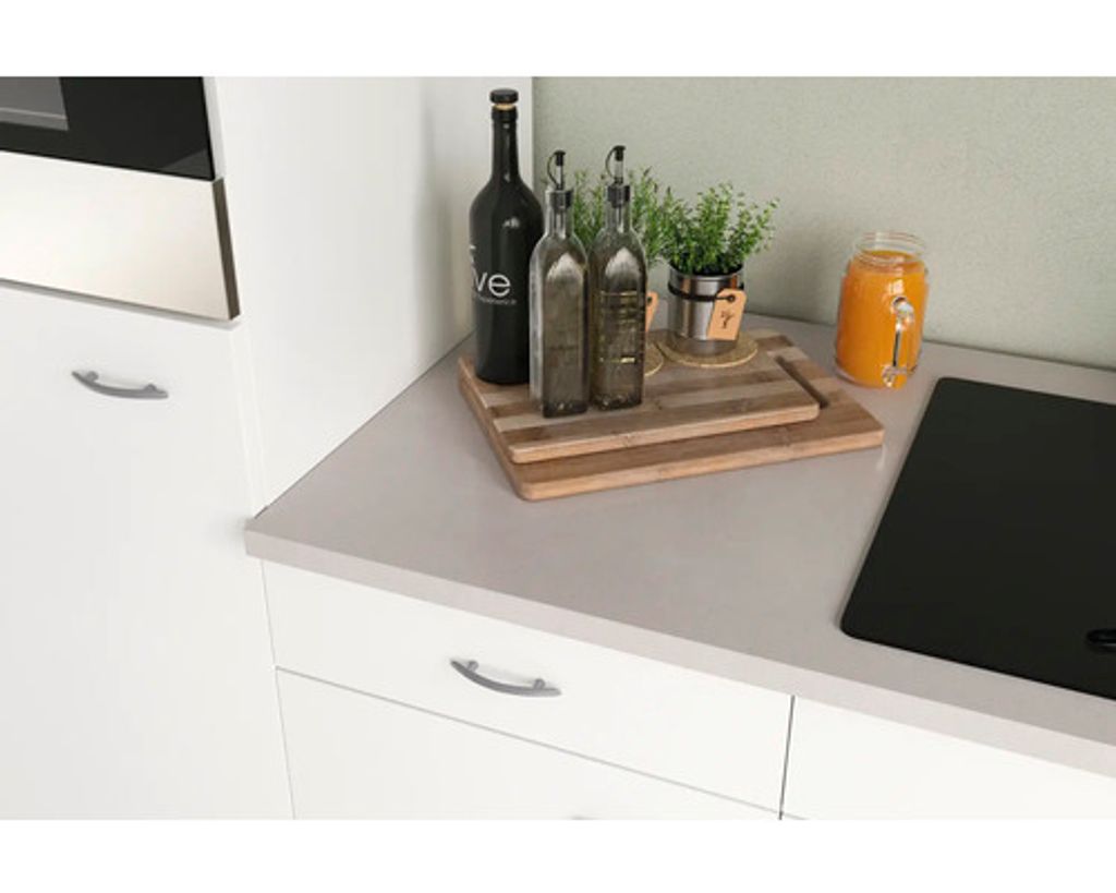 Flex Well Kühlumbauschrank für 88er Einbaukühlschrank Wito BxTxH 60 x 60 x 161 cm weiß matt zerlegt Anschlag reversibel