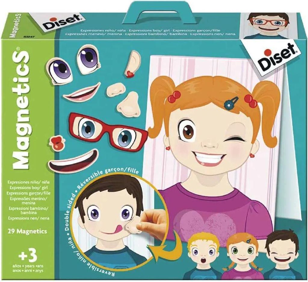 DISET Magnetics - Expressions - Reversible Boy und Girl