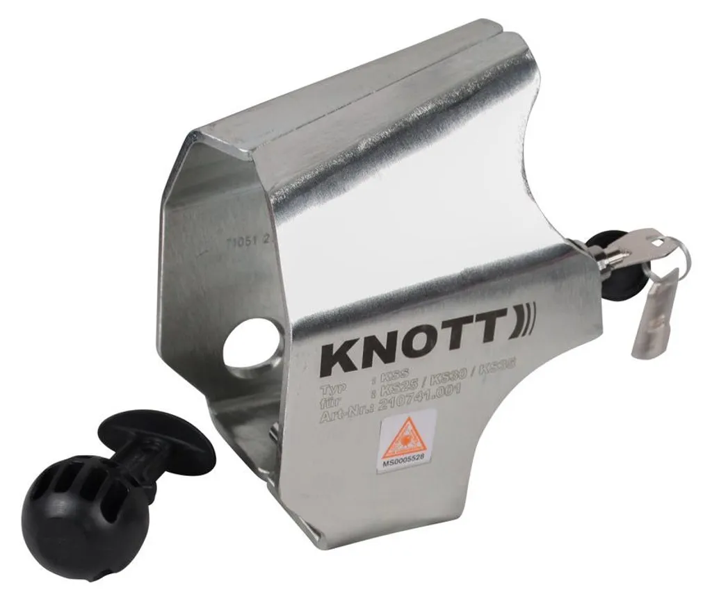 Antivol certifié SCM Knott Premium KS 25/30/35 acier haute sécurité
