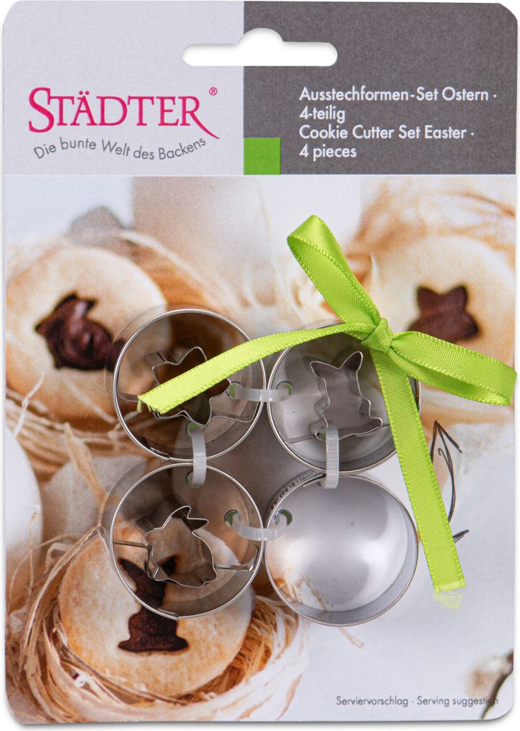 Städter - Premium Ausstechform - Ostern mini 4-tlg - Produktbild 