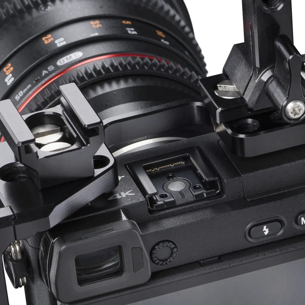 Support de montage vidéo pour Sony A6000 A6300 A6500 Walimex pro