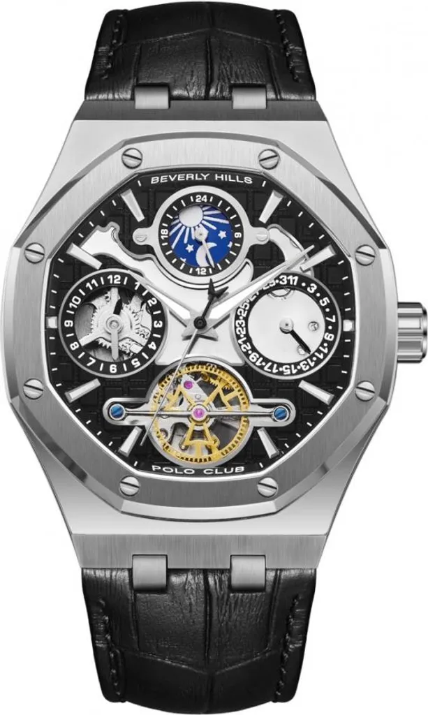 Montre Beverly Hills BP3787X.351 noir pour homme au style mode urbain