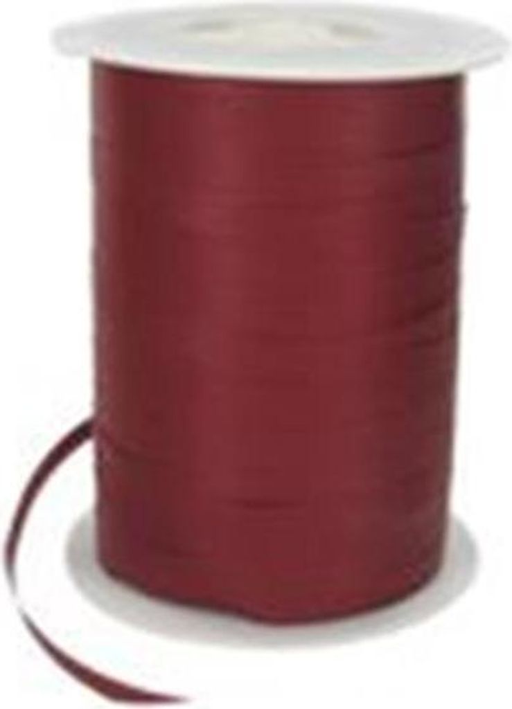 Globos Lockenband 5 mm 500 m Burgunderrot