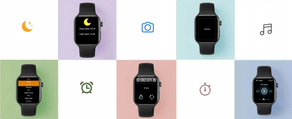 Montre Connectée Conversations Bluetooth et Menu Fluide Watch 7 - 7