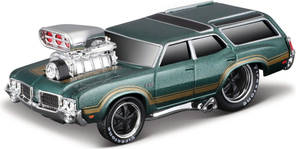 Maisto - Muscle Machines - 1970 Oldsmobile Vista Cruiser, Zdjęcie produktu 