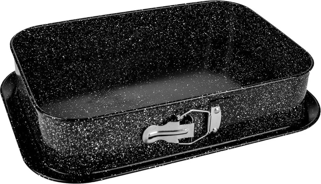 Plat de cuisson rectangulaire amovible 35cm pour gâteaux et tartes