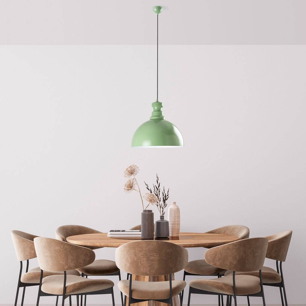 Opviq, Kure 228 - Mint,Leuchter, Minze, METALLKÖRPER, 40 x 40 x 44 - 134 cm
