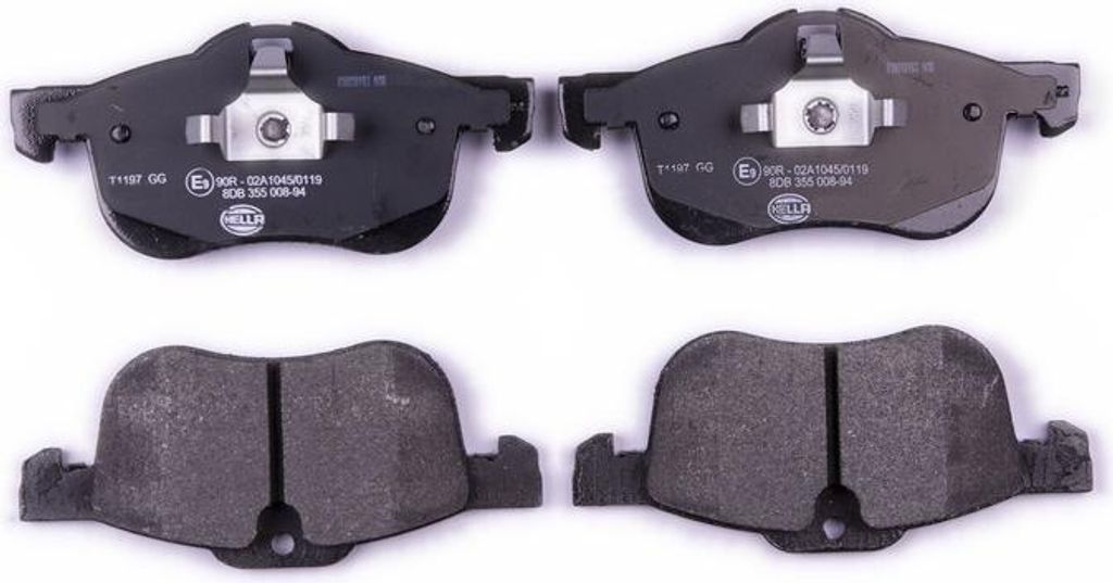 Bremsbelagsatz Scheiben mit Verschleißwarnanzeige 19,1 mm HELLA für u.a. MG ZT