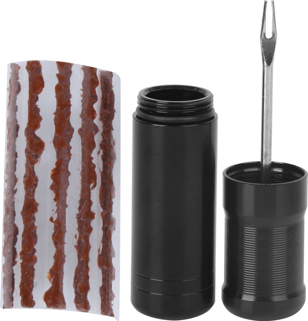 Kompaktes Fahrrad-Reparaturwerkzeug für Schlauchreifen, tragbares Notfall-Set mit Gummi-Streifen für Vakuumreifen