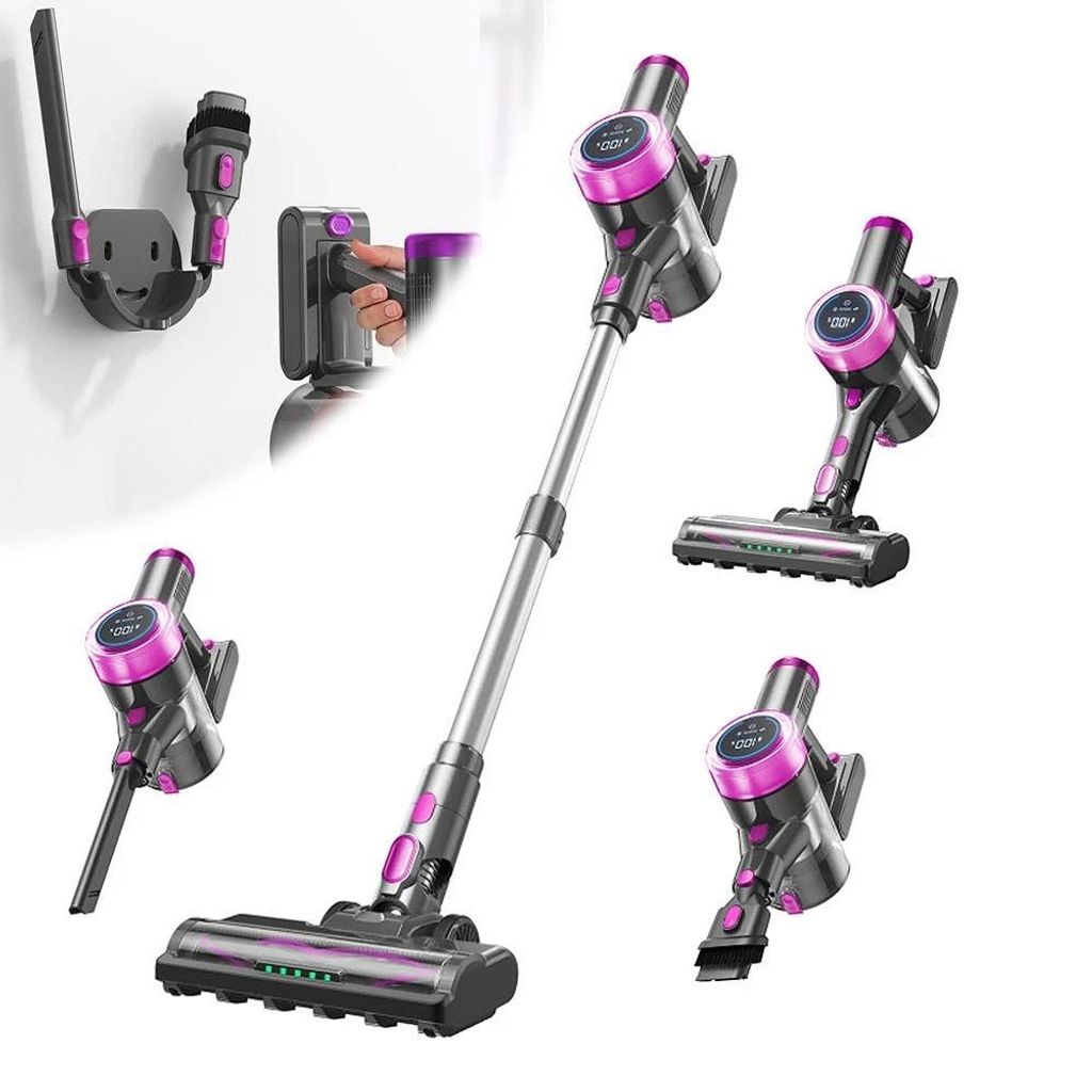 Akku Staubsauger 550W 45000Pa Saugleistung 40 Min Laufzeit Produktbild 