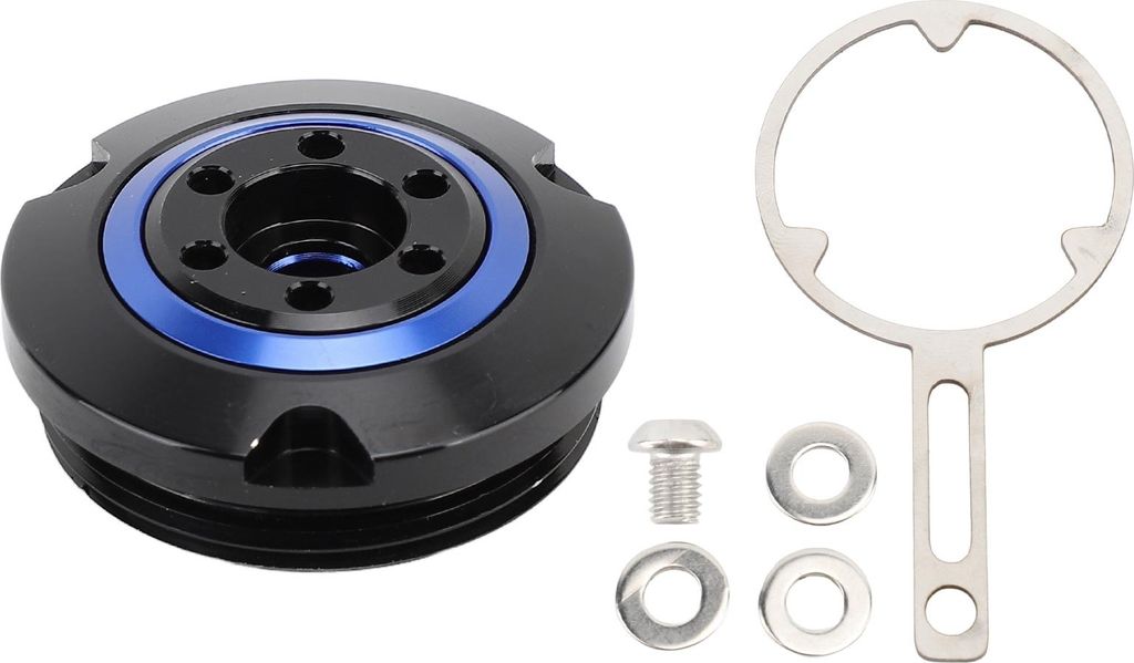 Motorrad-Motoröl-Einfülldeckel, Aluminiumlegierung, Kraftstofftank-Abdeckkappen für HP2 Enduro R1200GS, R 1200 GS LC R1200R, Schwarz, Blau