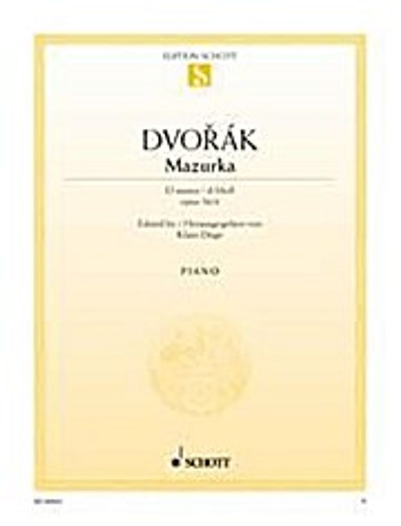 Mazurka d-Moll. Klavier.