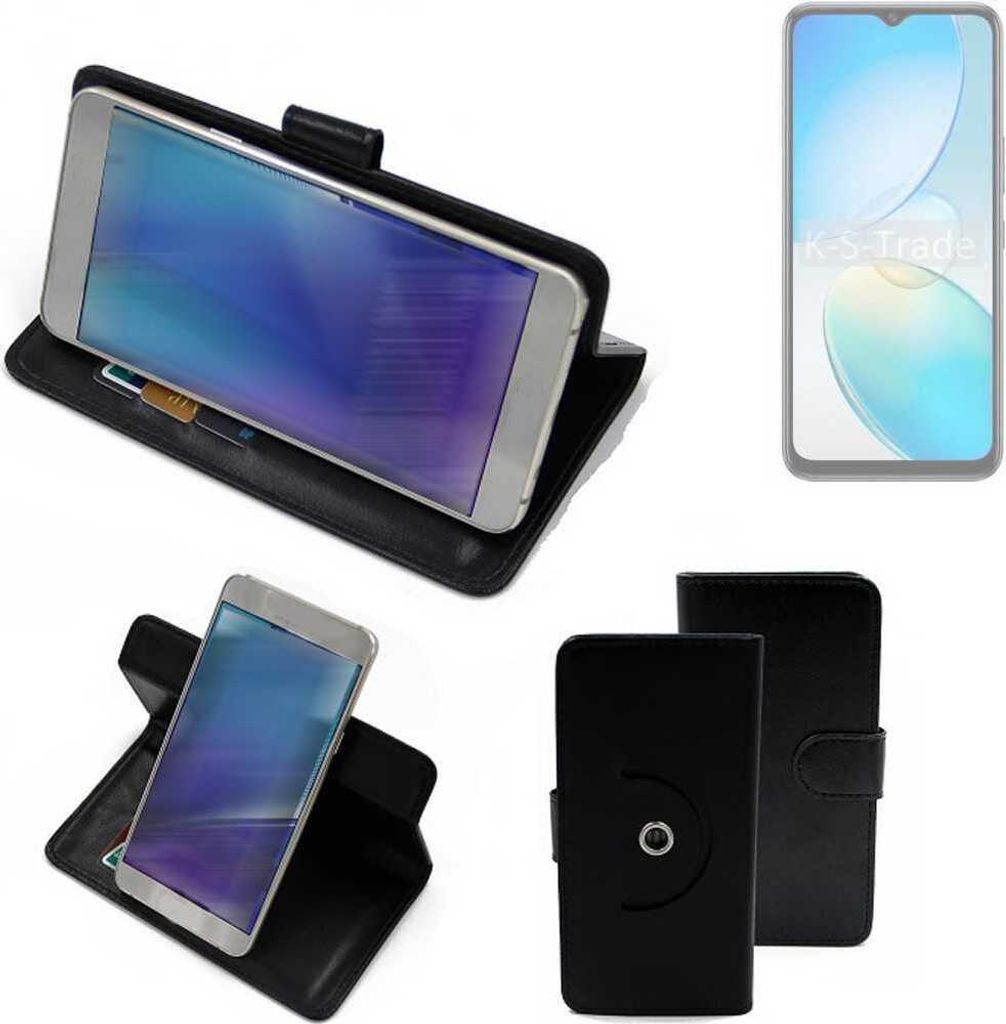 K-S-Trade Case Schutzhülle Handyhülle kompatibel mit Infinix Hot 12 Pro Flipcase Smartphone Cover Handy Schutz Tasche Klapphülle Walletcase
