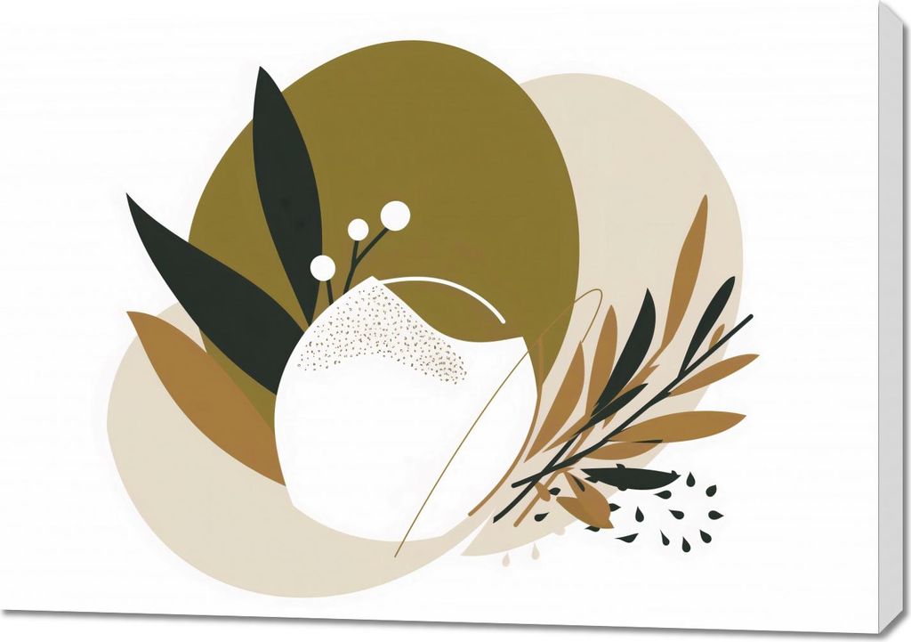 Bild 100x70cm Botanische Essenz