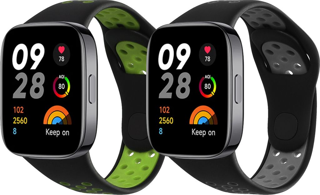 Kwhmobile Sportarmband Für Garmin Vivosmart 5 / Smart 5 – 2er Set, Verstellbar, TPU Silikon