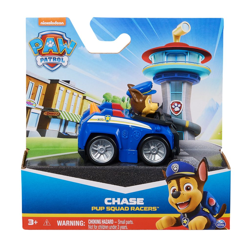 PAW Patrol : Pup Squad Racer, Chase-Figur zum Sammeln, Produktbild 
