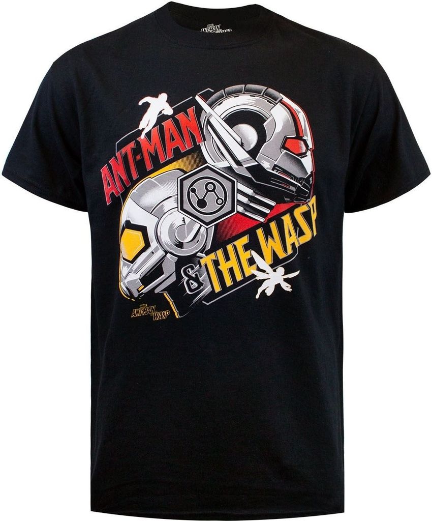 Ant-Man And The Wasp - T-Shirt für Herren NS5279 (XXL) (Schwarz)