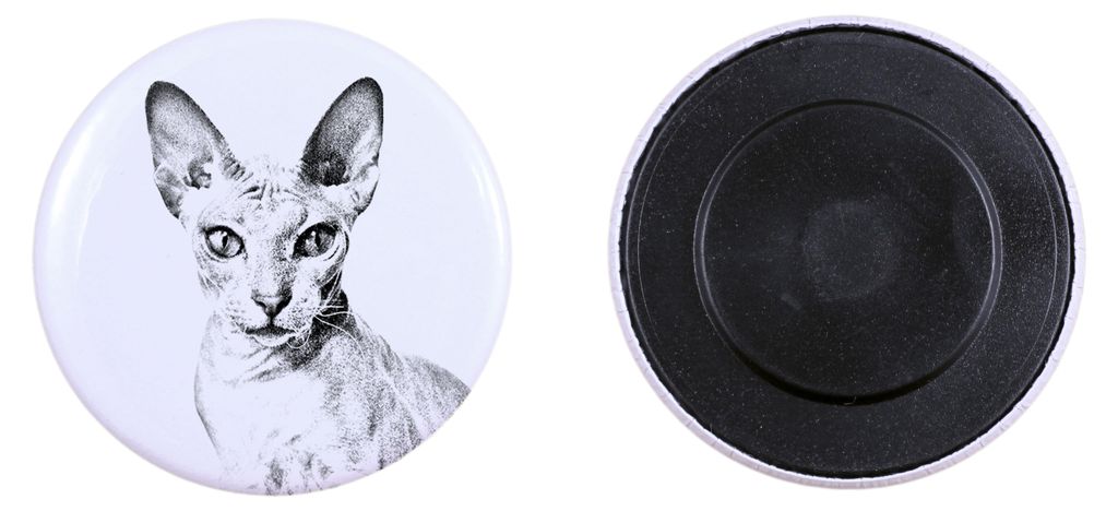Peterbald - Sammlung von einzigartigen Magneten, eigenes Foto, Marke Art-Dog