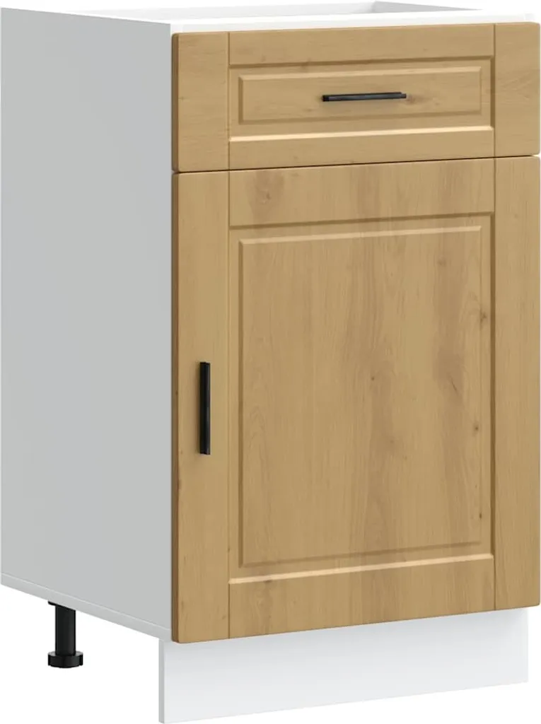 Base Sottolavello SYFAX Legno Multistrato Rovere: Montaggio Facile