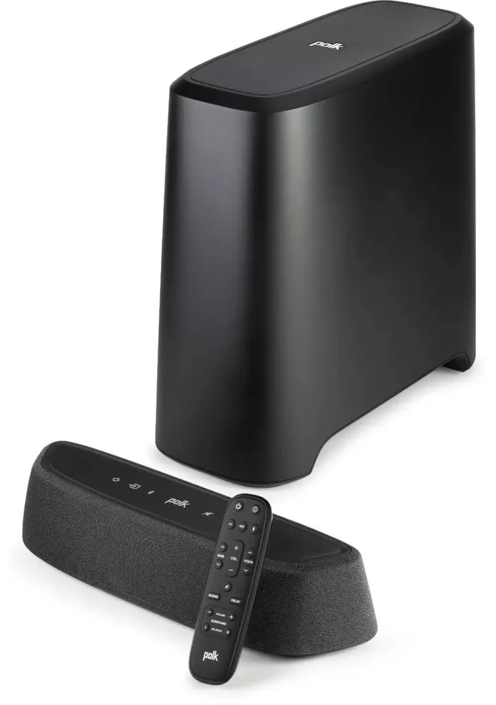 Barre de Son Polk MagniFi Mini : Son Cinéma Dolby Atmos en Format Mini