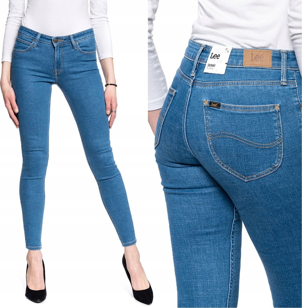 Damenjeans LEE SCARLETT W28 L33 blau