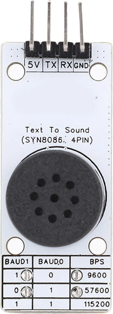 Carte de synthèse vocale SYN8086 TTS pour communication série UART - 2