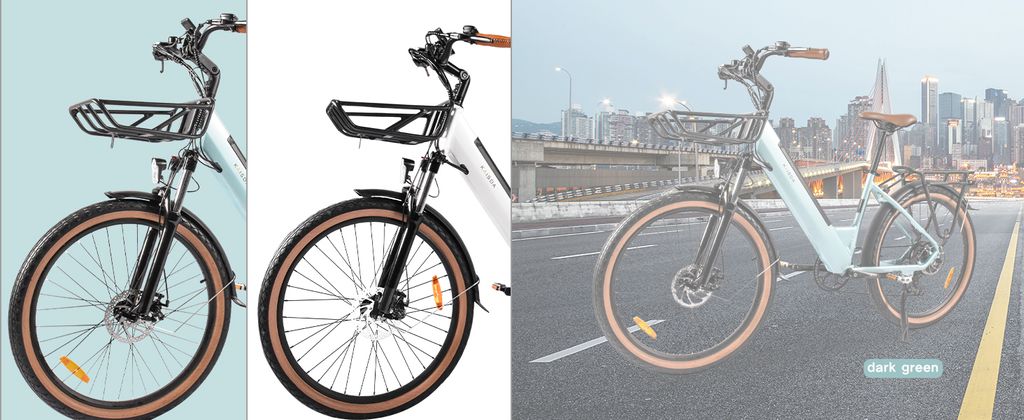 E Bike Damen 26 Zoll Elektrofahrrad City E-Bikes &