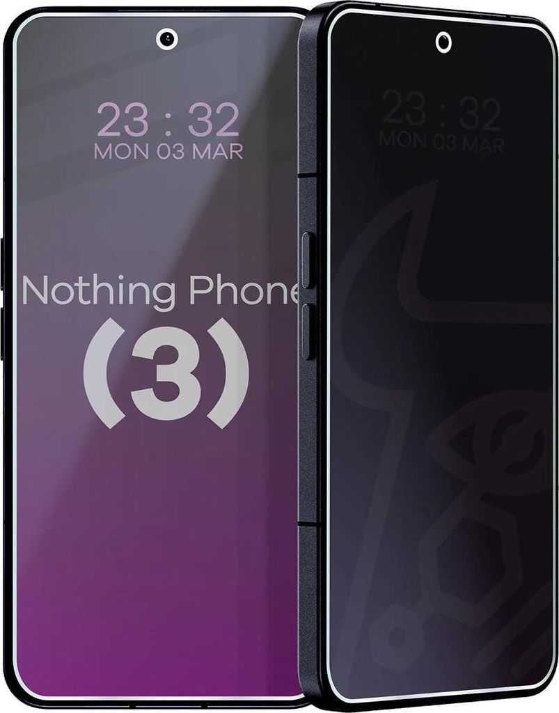 Hybridglas mit Privatschutzfilter für Nothing Phone (3), Produktbild 