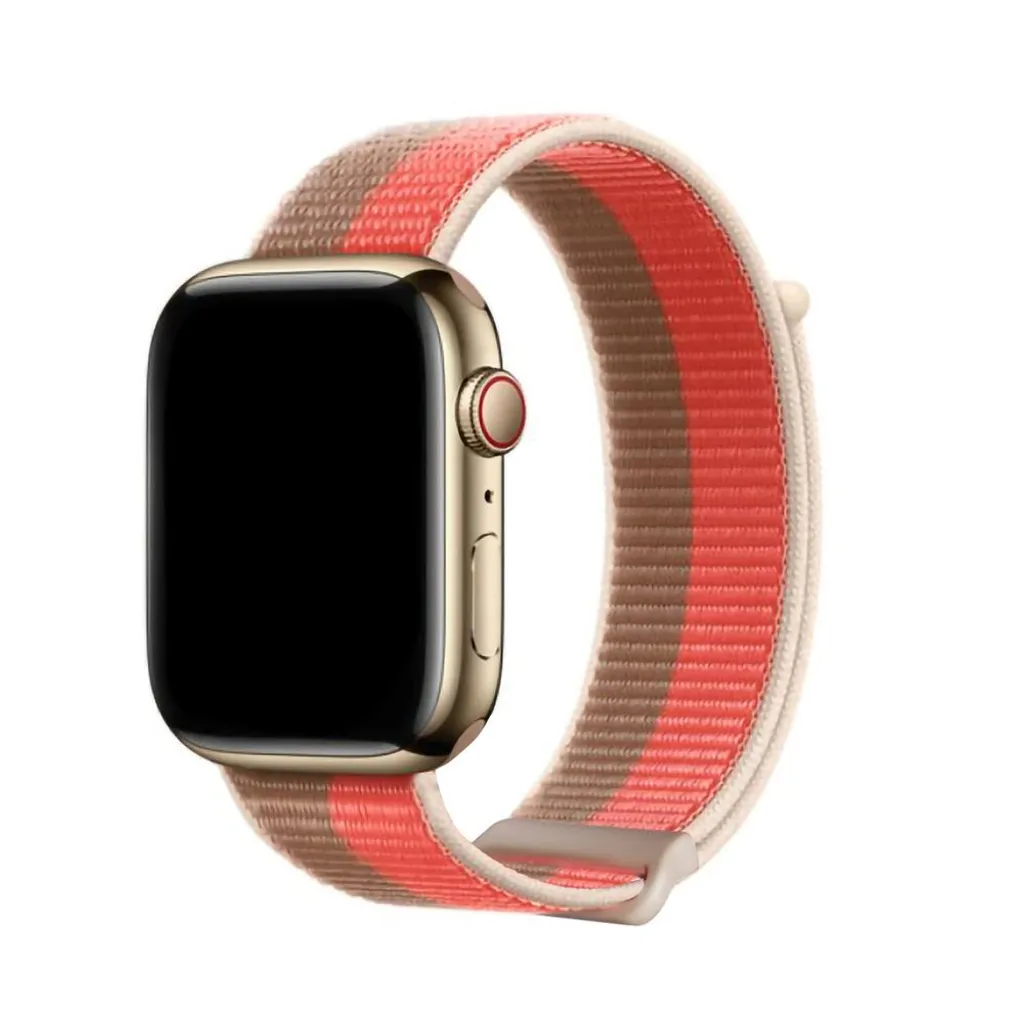 Dux Ducis Cinturino Sportivo Nylon Rosa per iWatch Ultra 49mm SE
