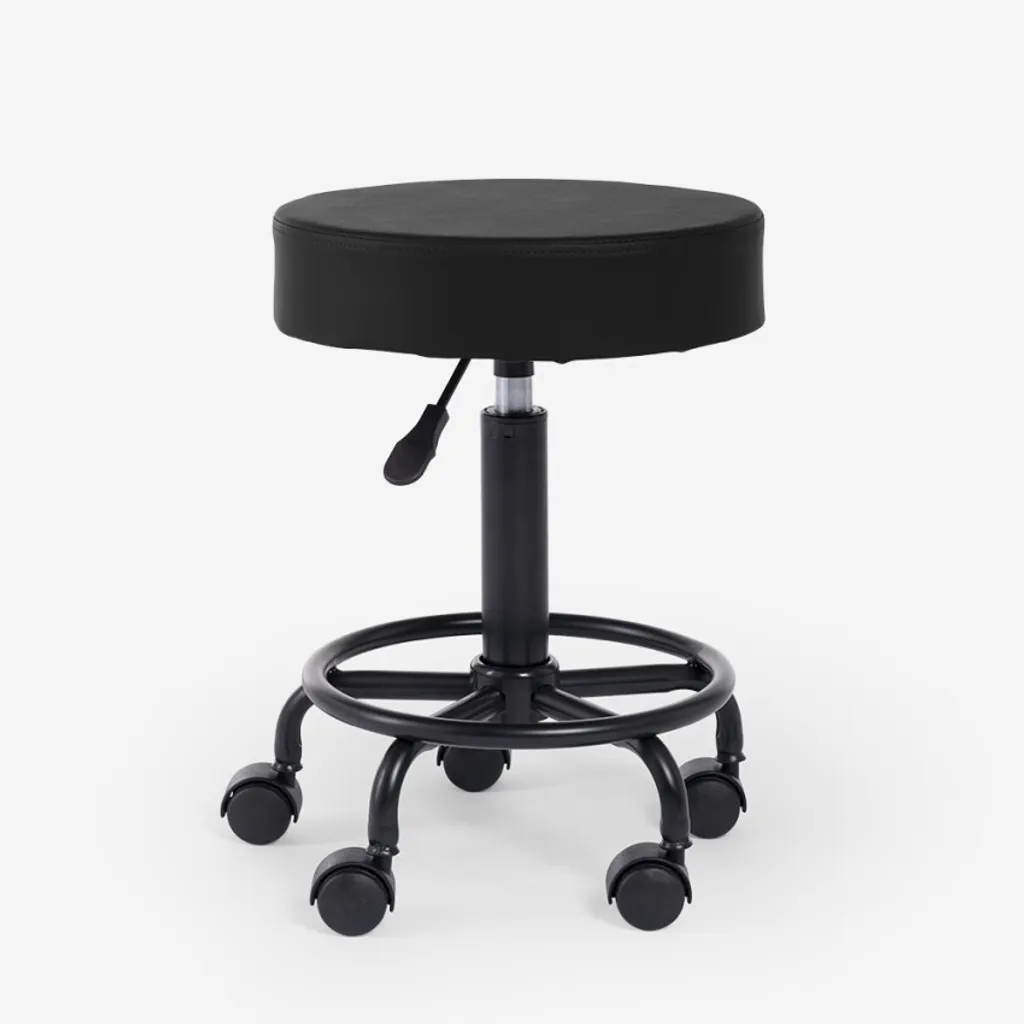 Tabouret ergonomique Senzu Noir : fini les douleurs de dos au bureau