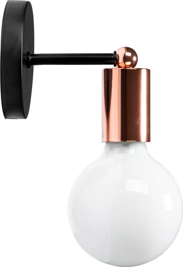 Scheda Tecnica Lampada Parete tooLight 392205 Rose Gold | E27 Metallo - 1