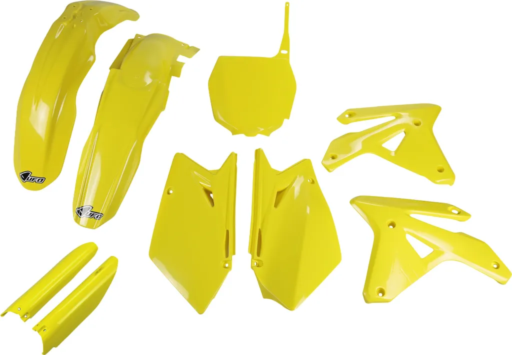 Remplacez vos plastiques cassés : Kit carénage Suzuki RM-Z 450 2007 UFO 9 pcs
