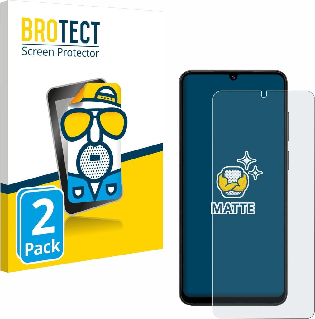 2x BROTECT Schutzfolie für Honor X5c Plus Displayschutz Displayschutzfolie Folie Matt Entspiegelungsfolie