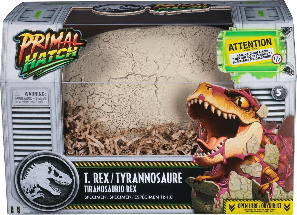 Primal Hatch, Jurassic World, T-Rex interattivo in un uovo, Immagine del prodotto 