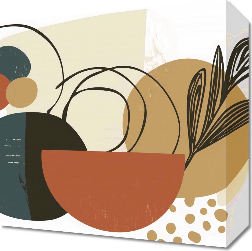 Bild 30x30cm Pflanzen-Collage