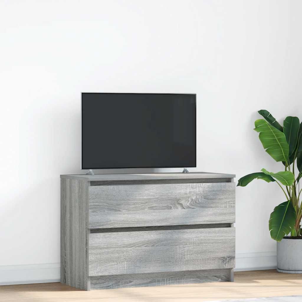 Maison Exclusive - TV-Schrank Grau Sonoma 80x35x54 cm Holzwerkstoff