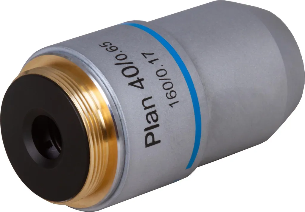 Objectif de Microscope 40x Plan Achromatique Levenhuk Série MED - 3