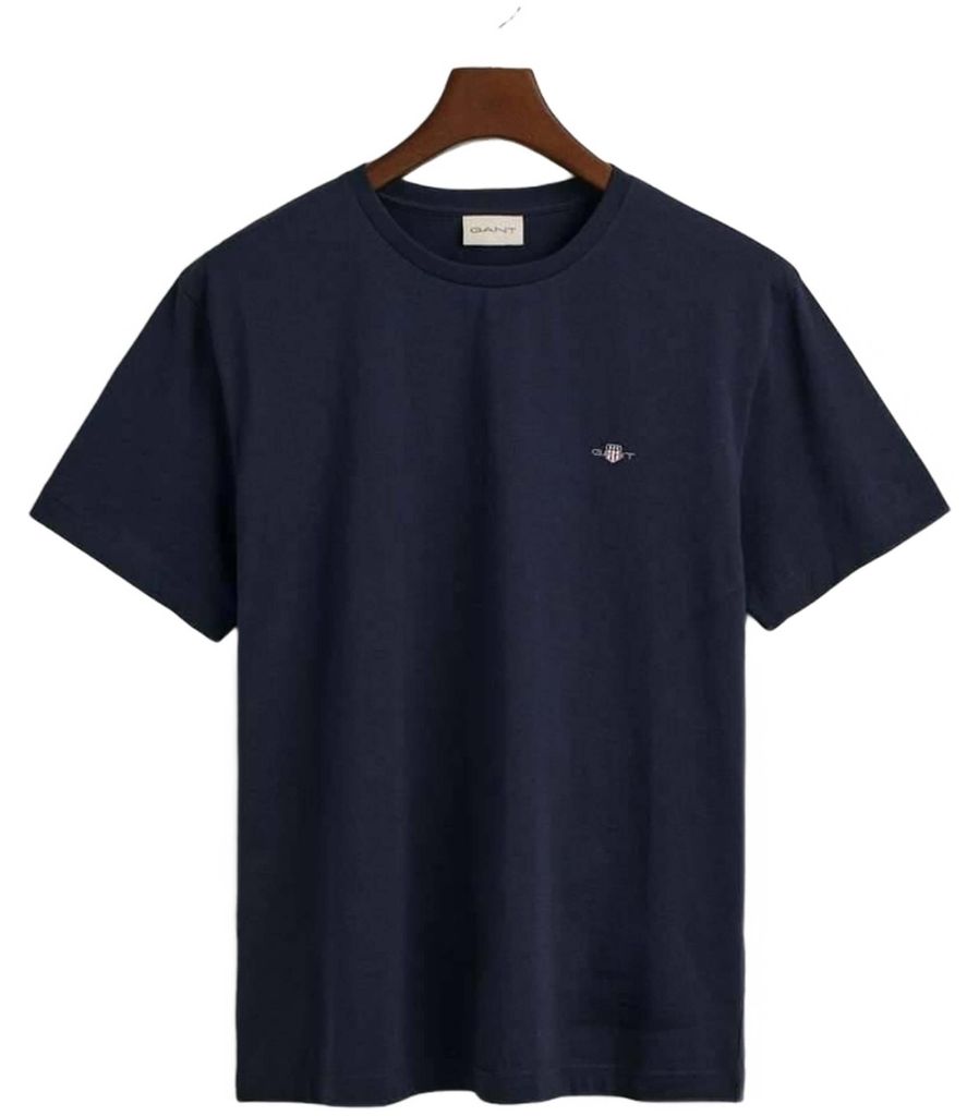 GANT Normales Schild-T-Shirt, Blau XL Produktbild 