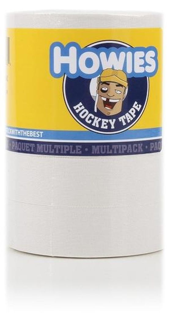 Howies Tape, 5-pack - 18 meter x 25 mm - wit Productafbeelding 