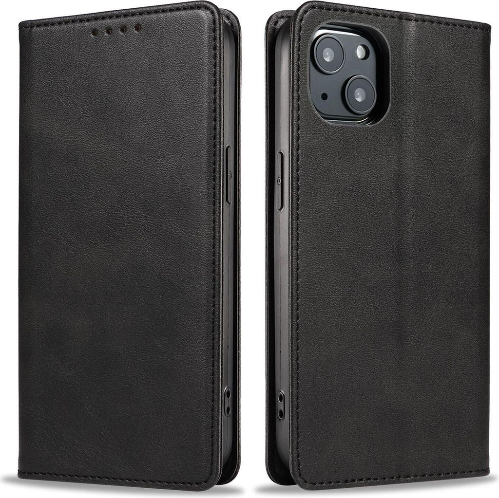 Handyhülle für Apple iPhone 15 Kunstleder Flip Cover Hülle Produktbild 