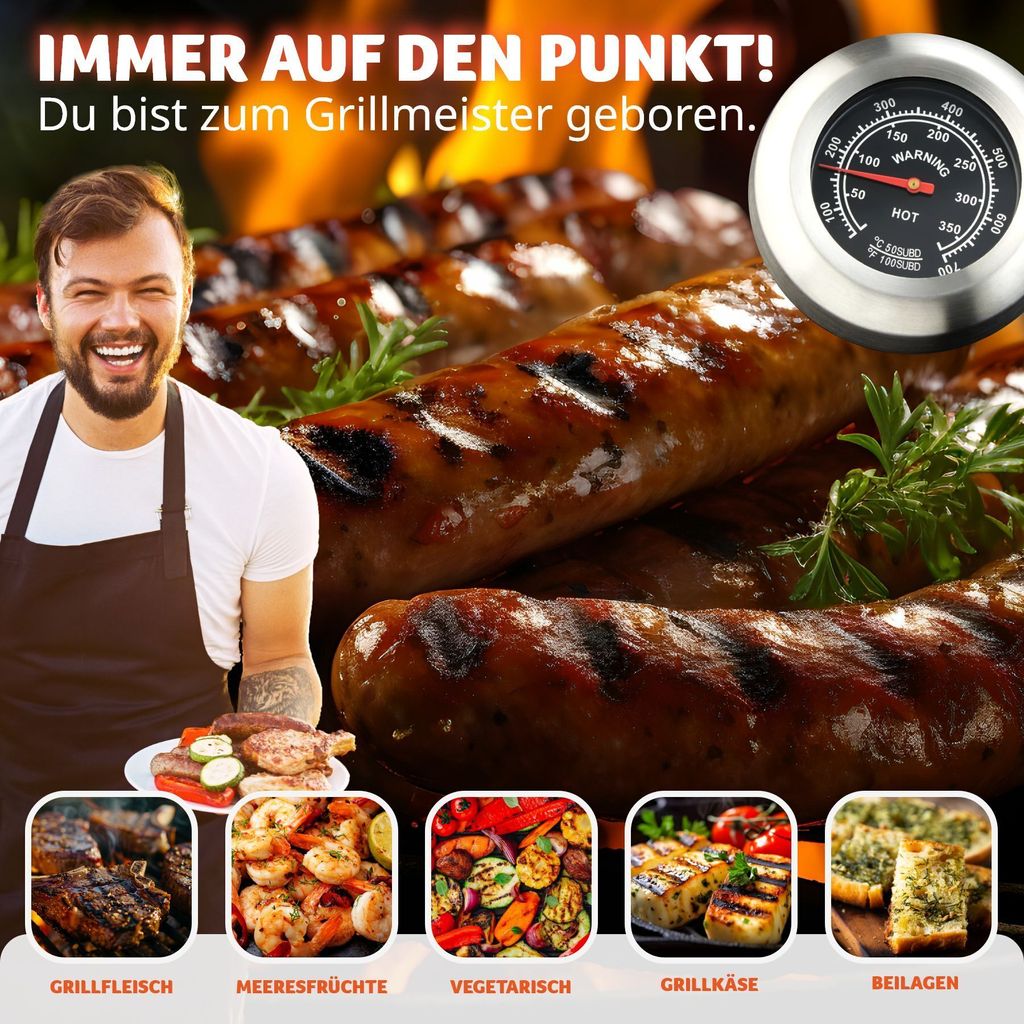Holzkohlegrill Florian 115 x 65 x 107 cm Produktbild 7