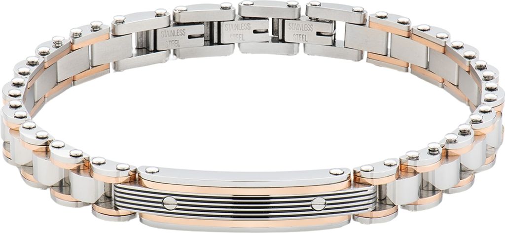 AMEN Armband Armband Edelstahl rosegold onesize Herren ACBR103