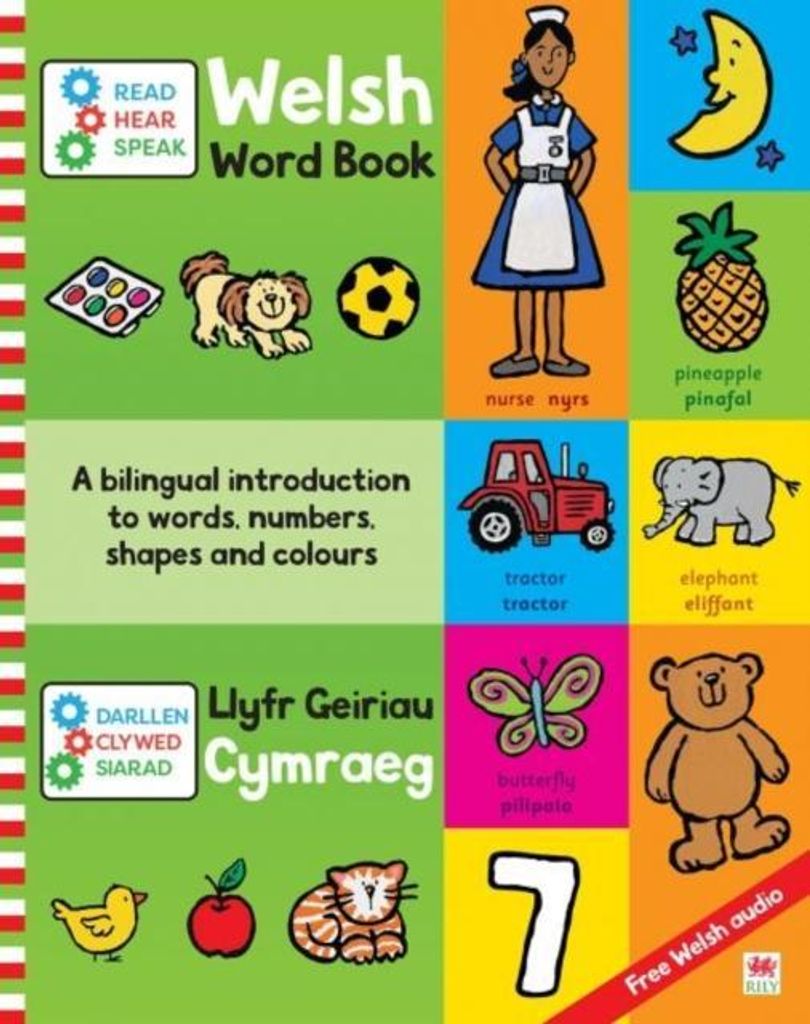 Darllen Clywed Siarad Llyfr Geiriau Cymr – Lingua: Inglese