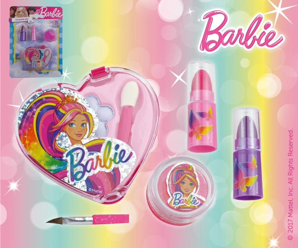 Happy People Barbie - Schmink Set Herz