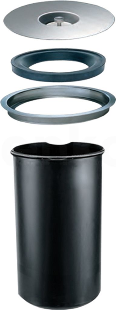 Wesco Ergo-Master - Cestino da incasso in acciaio inox Immagine del prodotto 