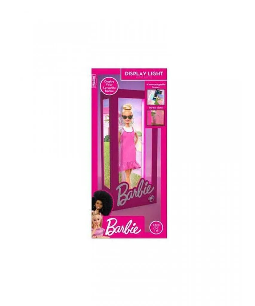 Présentoir Barbie avec éclairage LED - Vitrine d'exposition rigide - 14