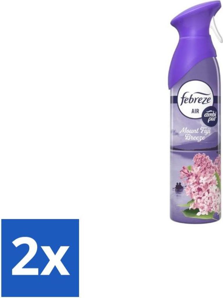 Febreze Raumspray Mount Fuji Breeze 185 ml - Vorteilspack - 2 Stücke